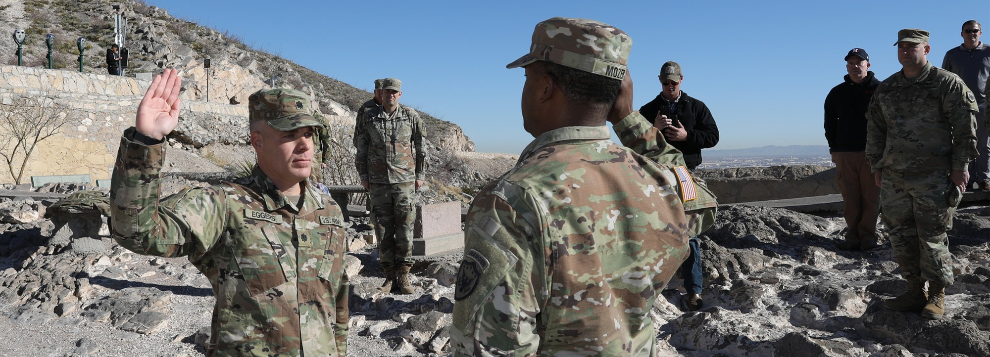 Lt. Col. Andrew P. Eggers Promotion